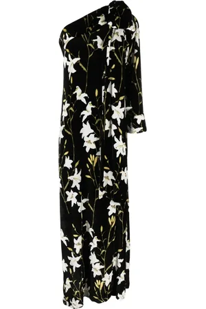 Bernadette Robe à design asymétrique Nel à une épaule