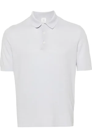 ELEVENTY Polo en coton nervuré