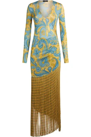 Etro Robe courte à franges