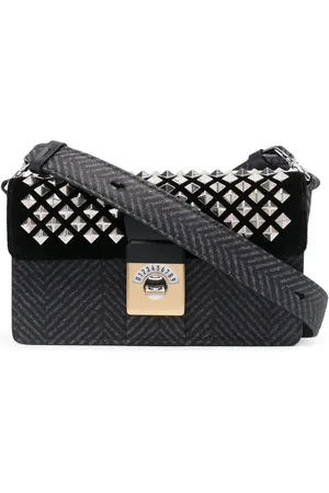 Maison Margiela Sac porté épaule New Lock en cuir