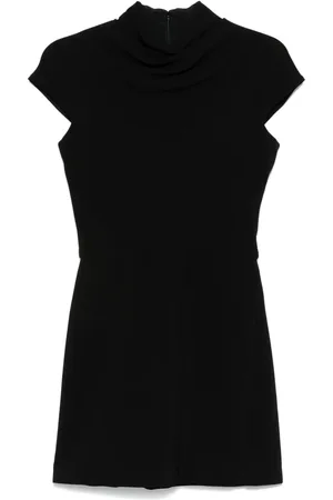 VERSACE Robe courte en crêpe