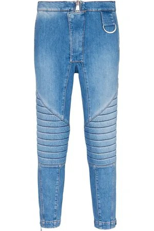 Balmain Jean slim à taille basse