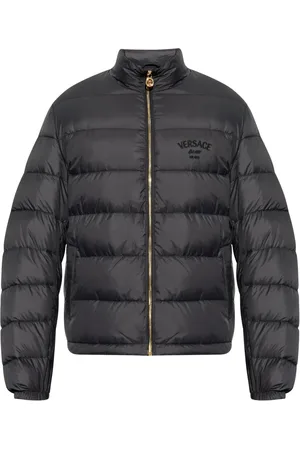 VERSACE Doudoune à logo brodé