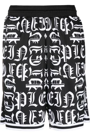 Philipp Plein Short de sport à logo Gothic Plein