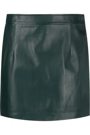 Marni Minijupe en cuir à taille haute