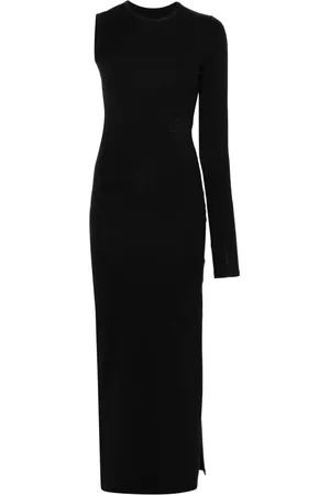 Maison Margiela Robe longue asymétrique à une épaule