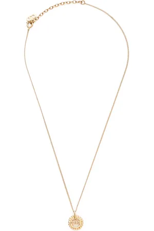 Dior Collier à pendentif CD (années 2000)