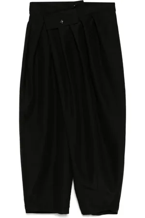 SONGZIO Pantalon fuselé à détails drapés