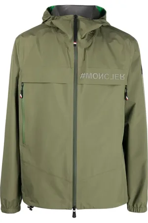 Moncler Veste à logo imprimé