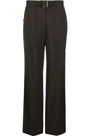 REJINA PYO Pantalon en laine Andie à coupe droite