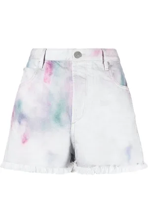 Marant Etoile Short imprimé en jean