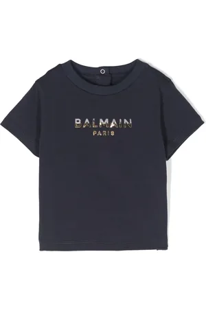 Balmain T-shirt à logo appliqué