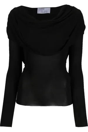 GIUSEPPE DI MORABITO T-shirt drapé à manches courtes