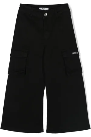 Msgm Pantalon de costume en coton stretch