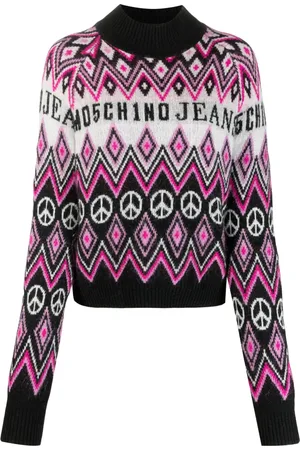 Moschino Pull à logo imprimé