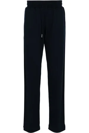 Kiton Pantalon de jogging fuselé en coton