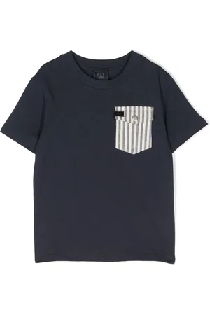 FAY T-shirt à poche poitrine