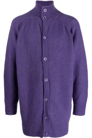 YOHJI YAMAMOTO Cardigan boutonné à col montant