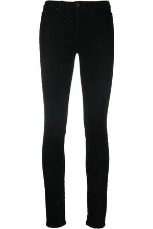 Karl Lagerfeld Jean skinny à logo floqué
