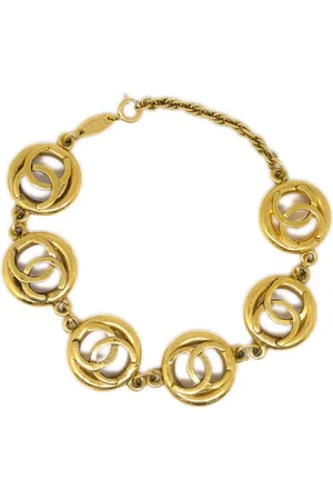 CHANEL Bracelet en chaine à logo CC (1982)