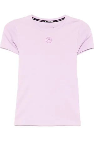 Marine Serre T-shirt à logo imprimé