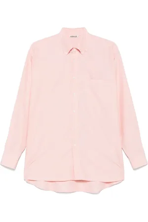 Auralee Chemise à boutonnière sur le devant