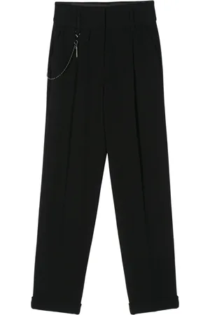 Emporio Armani Pantalon droit à détail de plis
