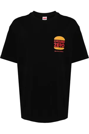 Ground Zero T-shirt en coton à logo imprimé