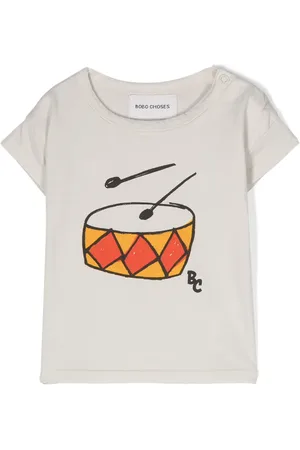 Bobo Choses T-shirt à imprimé Play the Drum
