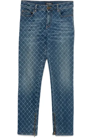 CHANEL Jean à motif géométrique (2010)