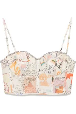 ZIMMERMANN Haut-corset Crush