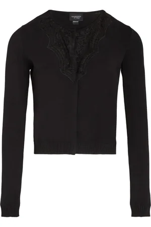 Giambattista Valli Cardigan à détails en dentelle