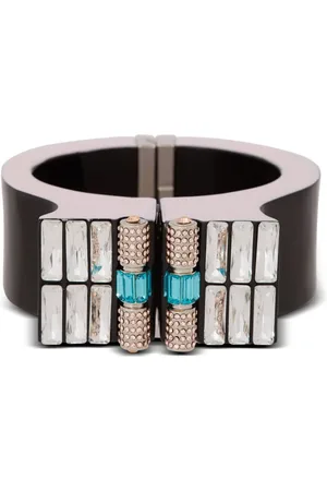 Balmain Bracelet à ornements strassés