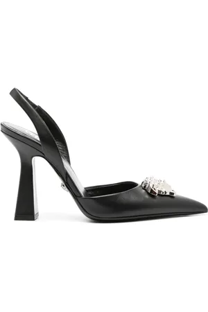 VERSACE Escarpins La Medusa 105 mm à bride arrière