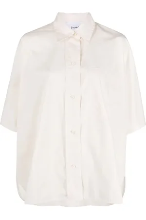 NUDE Chemise en coton à manches courtes
