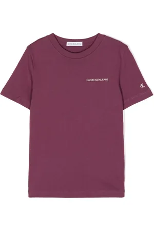 Calvin Klein T-shirt en coton à logo imprimé