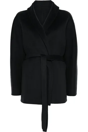 Serafini Manteau croisé à taille ceinturée