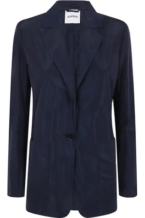 Aspesi Blazer boutonné à revers crantés