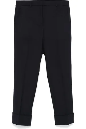 Incotex Pantalon slim crop