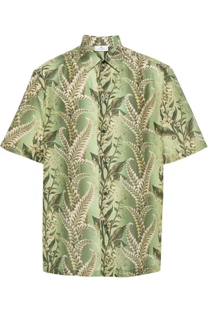 Etro Chemise en coton à fleurs