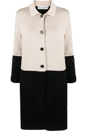 Dior Manteau à design bicolore (2010)
