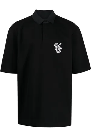 Y-3 Polo à logo appliqué
