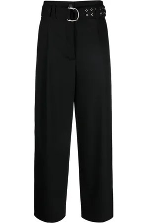 Serafini Pantalon ample à taille ceinturée
