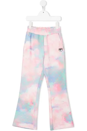 Chiara Ferragni Pantalon à imprimé tie dye