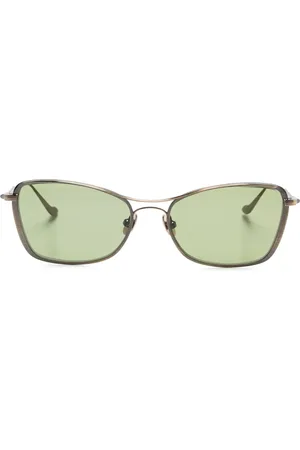 MATSUDA Lunettes de soleil à monture rectangulaire