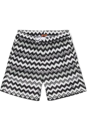 Missoni Short de bain bicolore à lien de resserrage