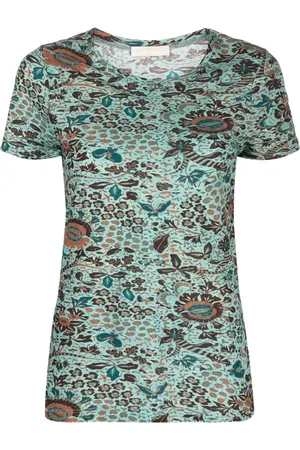 ULLA JOHNSON T-shirt Estelle à manches courtes
