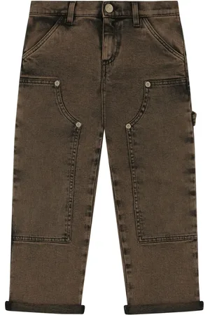 Dolce & Gabbana Jean droit à plaque logo