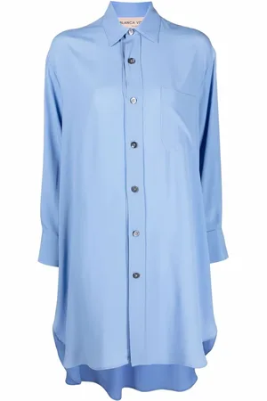 BLANCA Robe-chemise à détail de patch