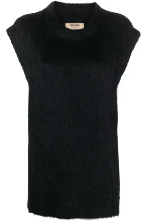UMA WANG Gilet en maille à effet brossé